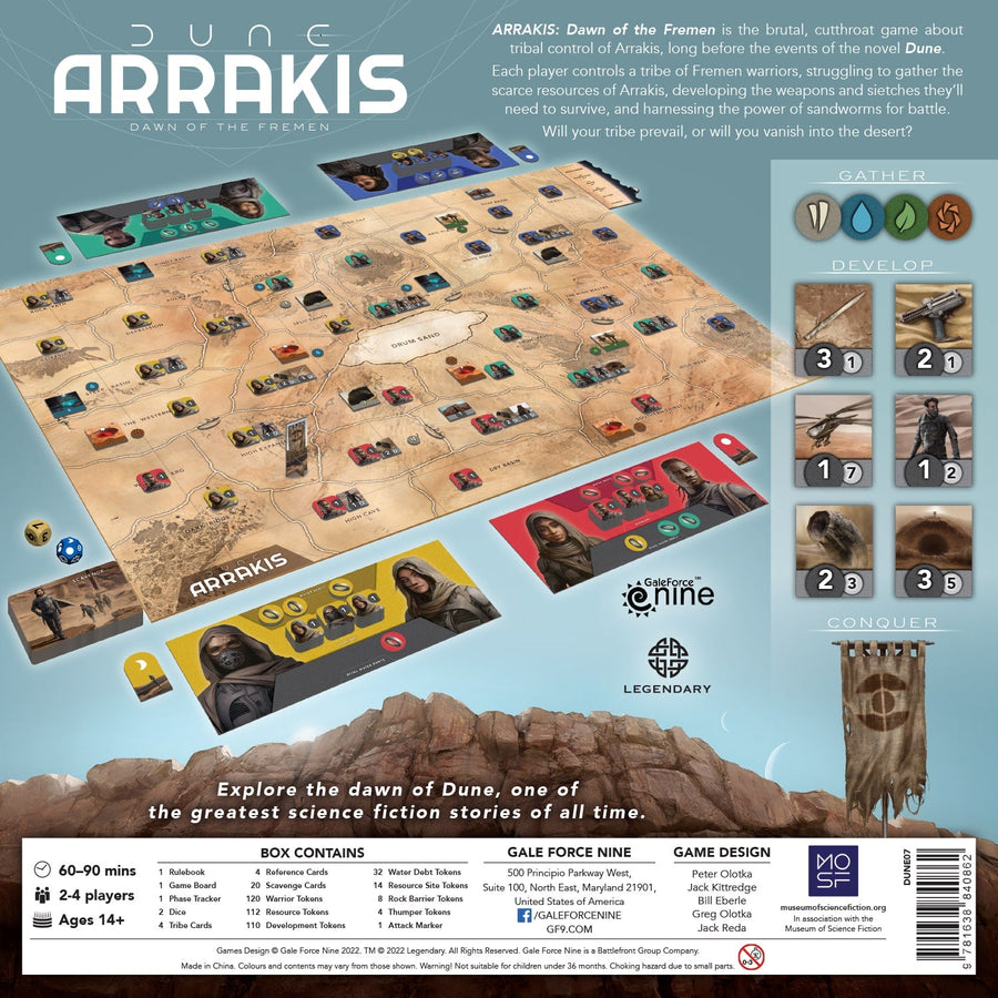 Arrakis: Dawn of the Fremen (Dune) - Gathering Games
