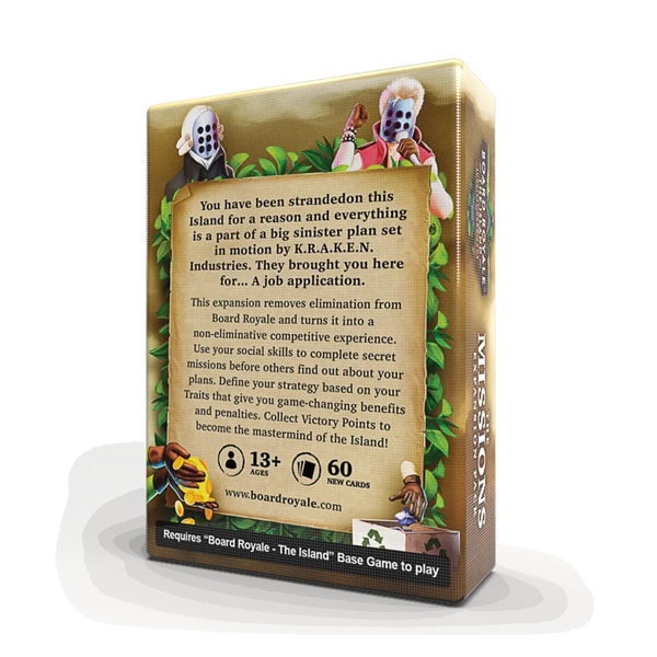Board Royale: The Island - Mission Expansion Pack - 2
