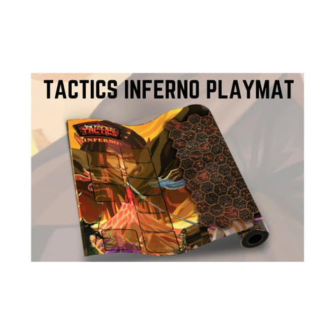 Ascension Tactics Inferno Play Mat - Gathering Games
