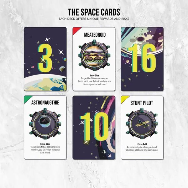 Astronaugthies: Dice To The Moon Edition - Gathering Games