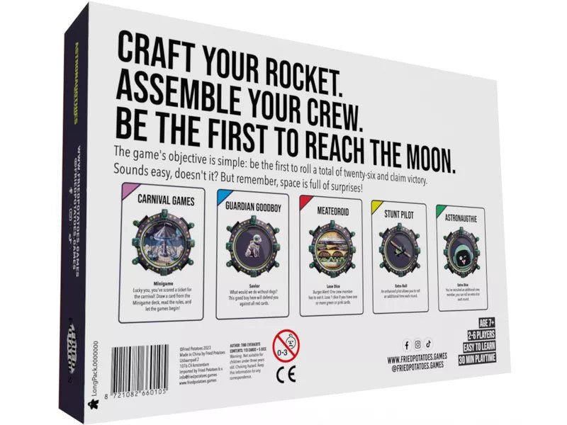 Astronaugthies: Dice To The Moon Edition - Gathering Games