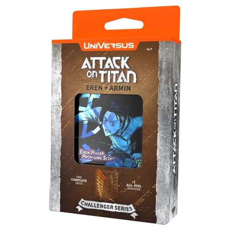 Attack on Titan: Battle for Humanity - Challenger Series - Eren & Armin - Gathering Games