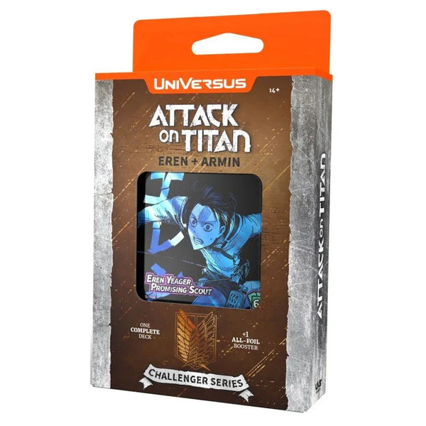 UniVersus Attack on Titan: Battle for Humanity - Challenger Series - Eren & Armin - 1