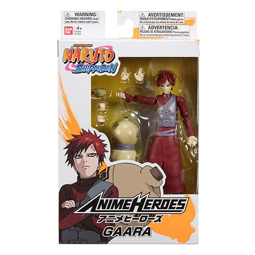 Bandai Toys: Anime Heroes - Naruto Shippuden: Gaara - Gathering Games