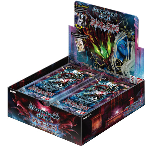 Battle Spirits Saga: Savior Of Chaos (BSS04) Booster Box - Gathering Games