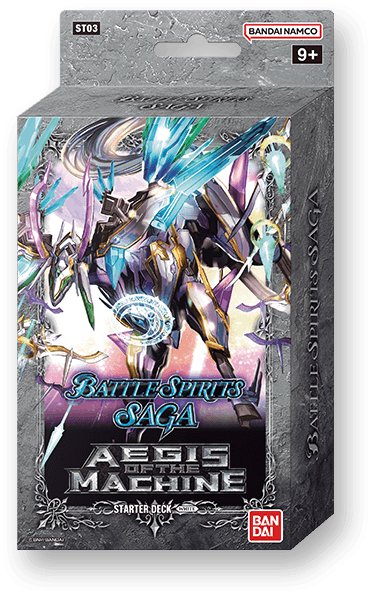 Battle Spirits Saga: Starter Deck [ST03] - Aegis Of The Machine - Gathering Games