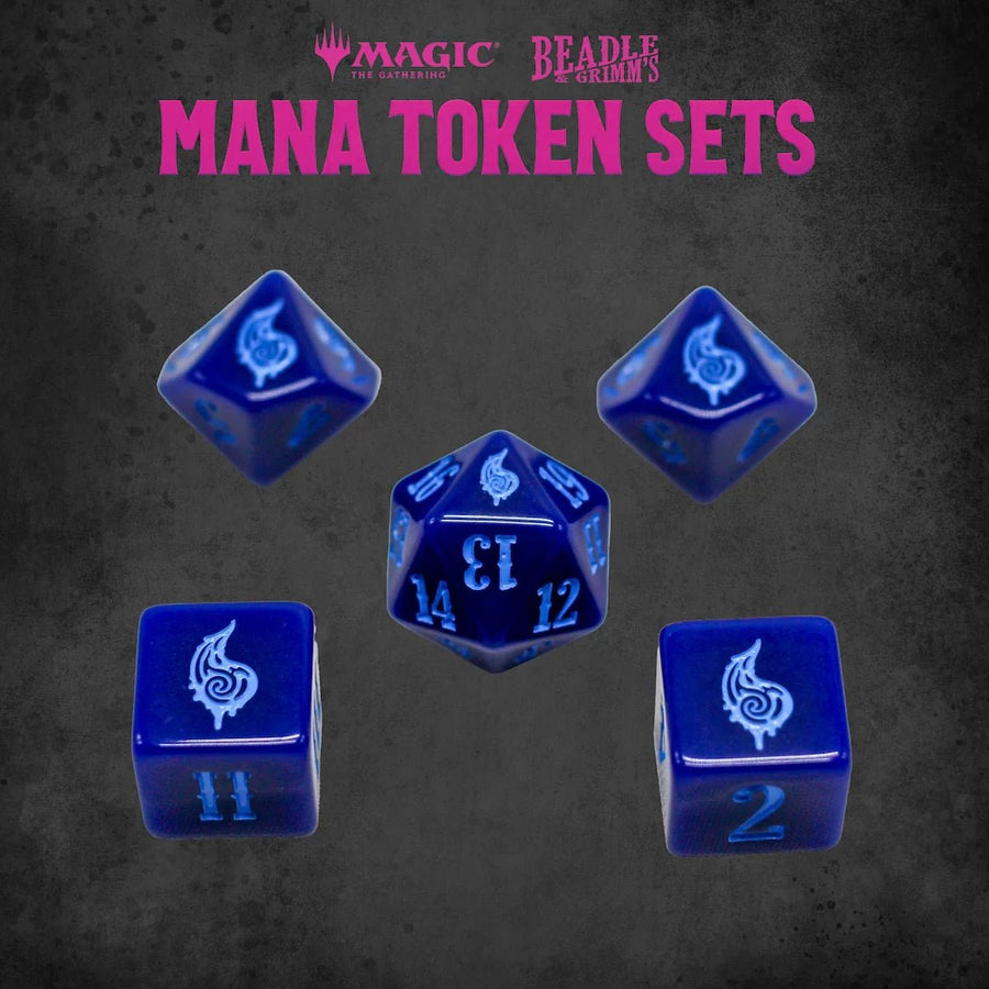 Beadle & Grimms: Blue Mana Token Set (MTG) - Gathering Games