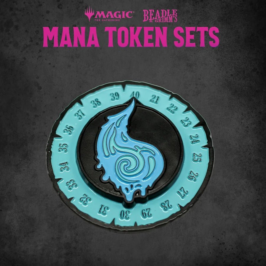 Beadle & Grimms: Blue Mana Token Set (MTG) - Gathering Games