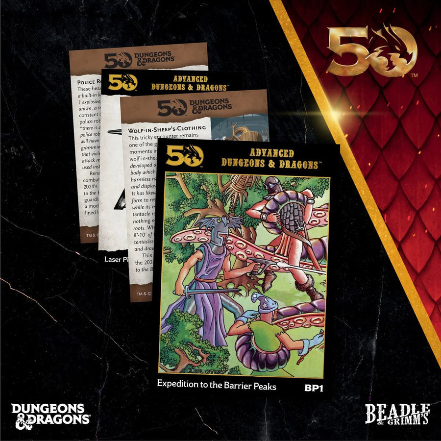 Beadle & Grimms: D&D Classic Module Dice Set - Expedition to the Barrier Peaks - Gathering Games