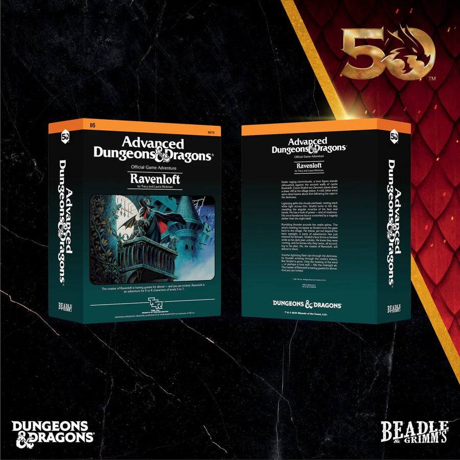 Beadle & Grimms: D&D Classic Module Dice Set - Ravenloft - Gathering Games