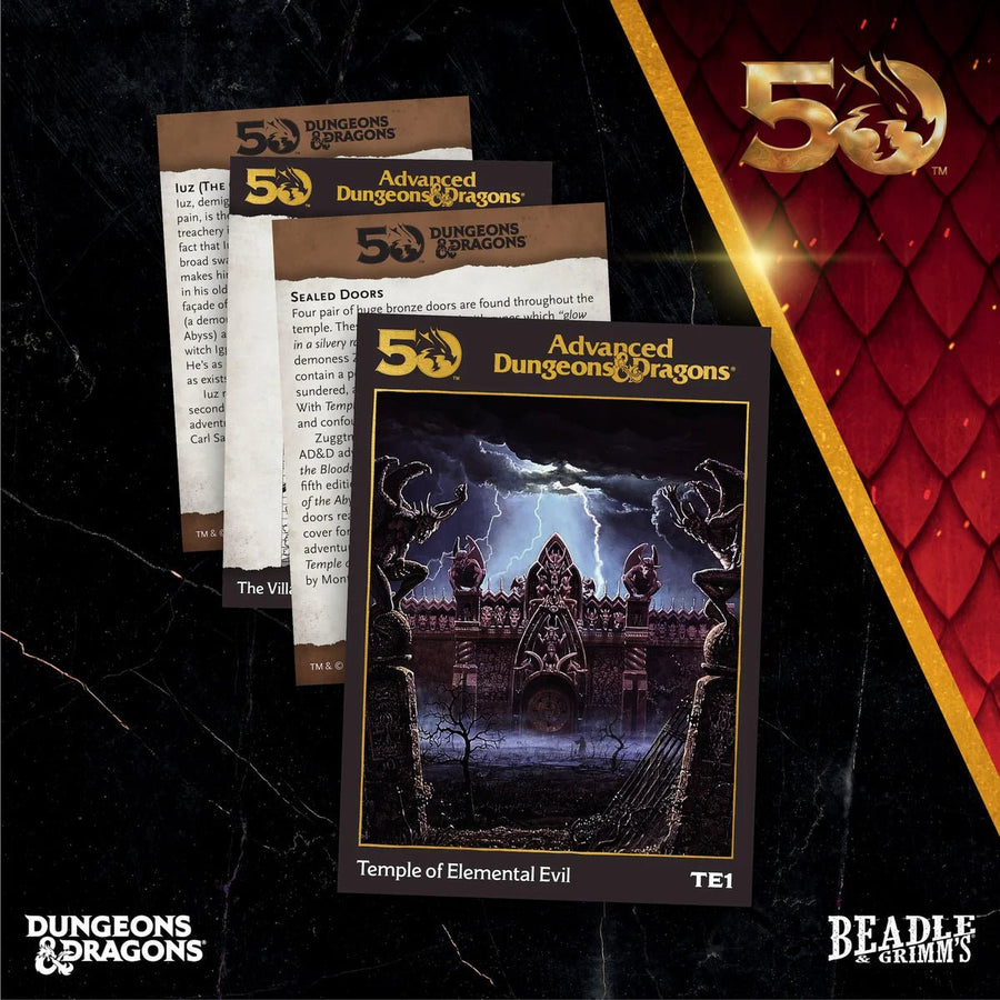 Beadle & Grimms: D&D Classic Module Dice Set - The Temple of Elemental Evil - Gathering Games
