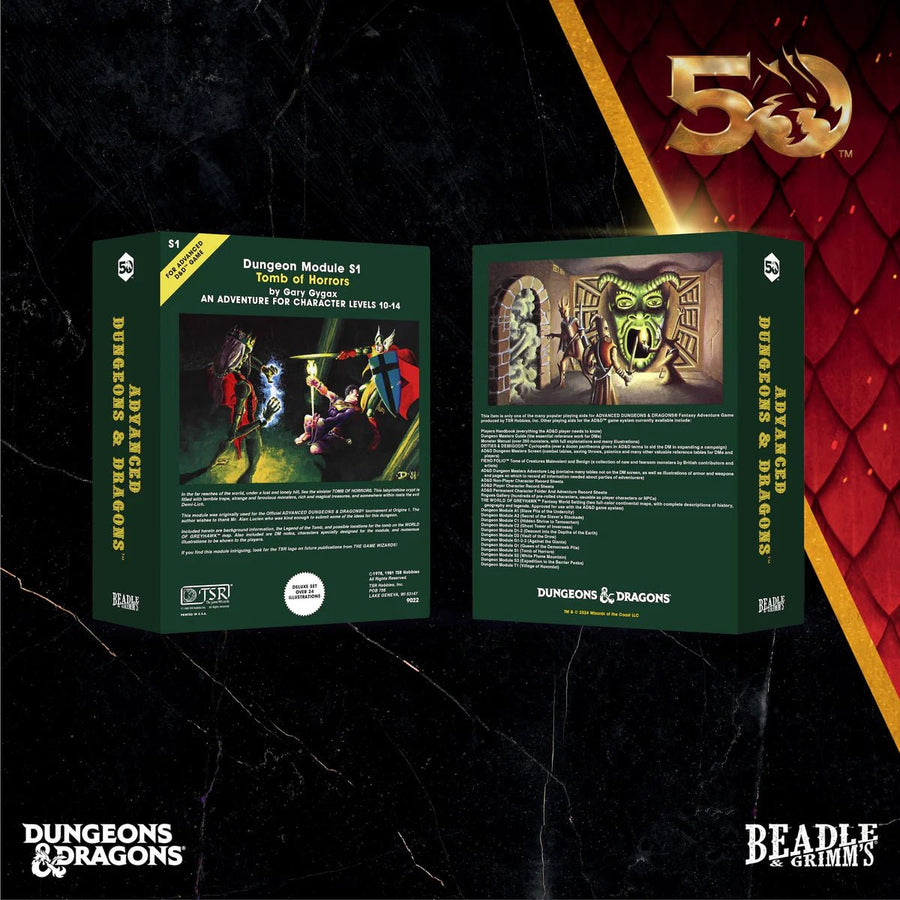 Beadle & Grimms: D&D Classic Module Dice Set - Tomb of Horrors - Gathering Games