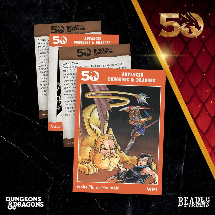 Beadle & Grimms: D&D Classic Module Dice Set - White Plume Mountain - Gathering Games
