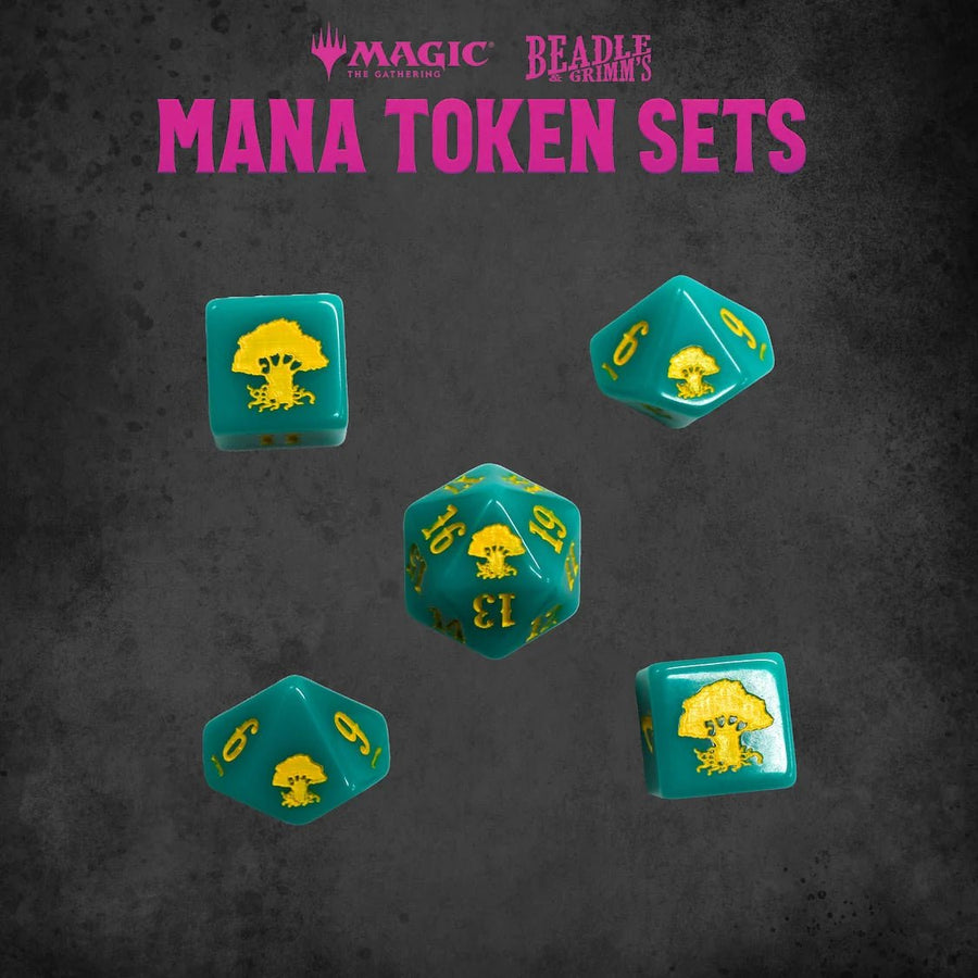 Beadle & Grimms: Green Mana Token Set (MTG) - Gathering Games