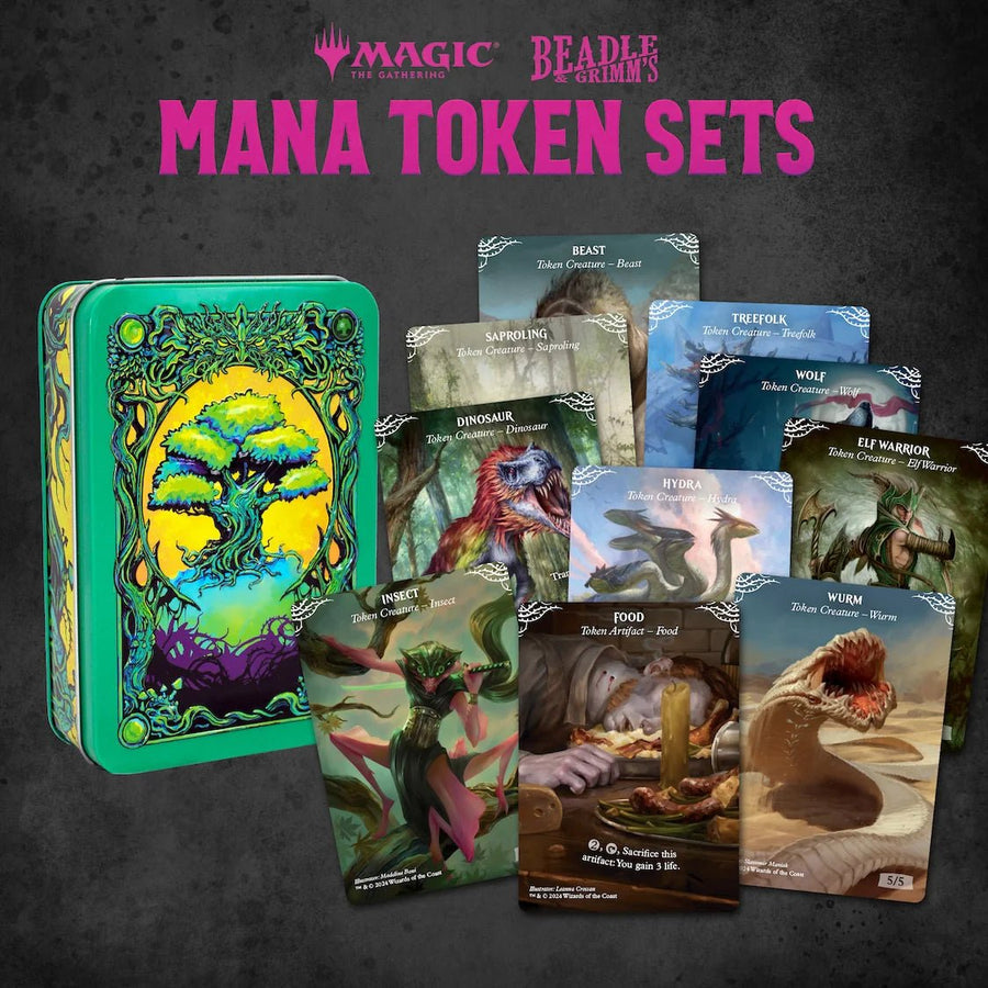 Beadle & Grimms: Green Mana Token Set (MTG) - Gathering Games