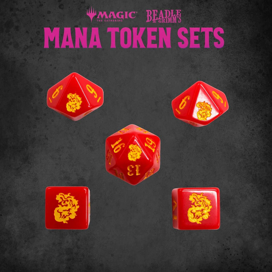 Beadle & Grimms: Red Mana Token Set (MTG) - Gathering Games