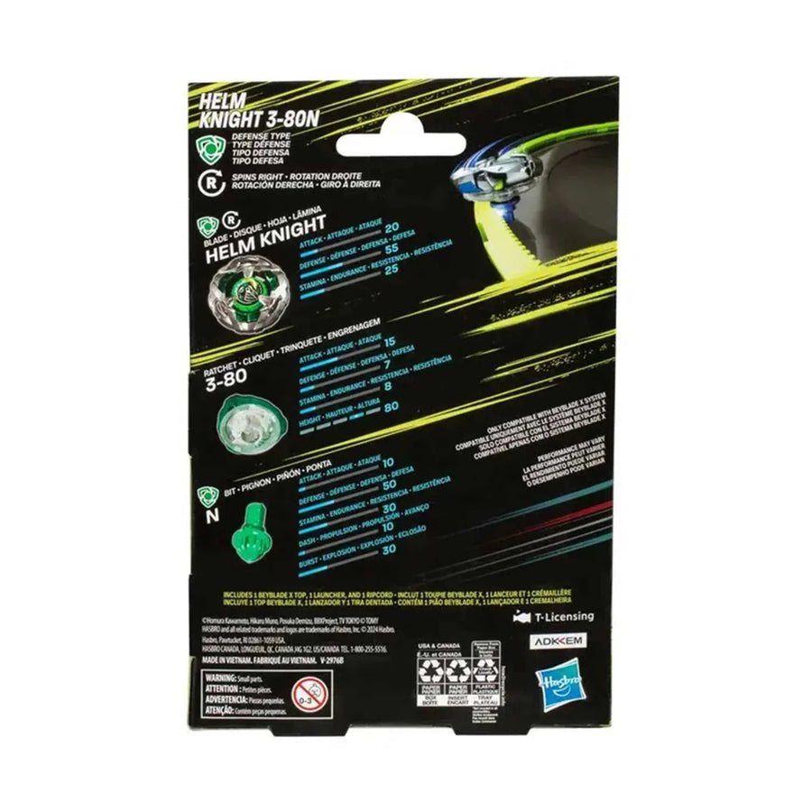Beyblade X: Knight Shield 3 - 80N (BX - 04) - Gathering Games