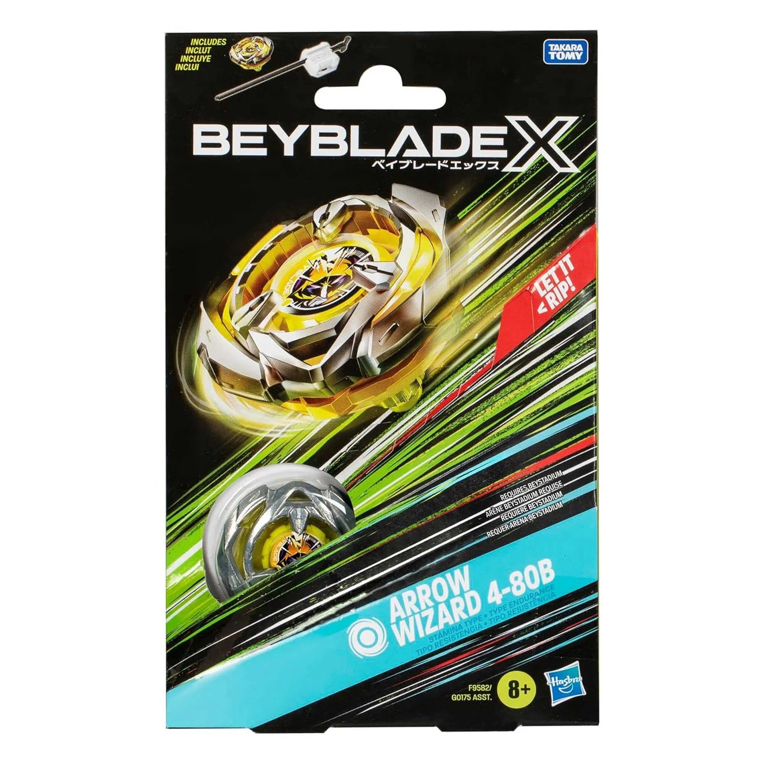 Beyblade X: Wizard Arrow 4-80B (BX-03) | Gathering Games