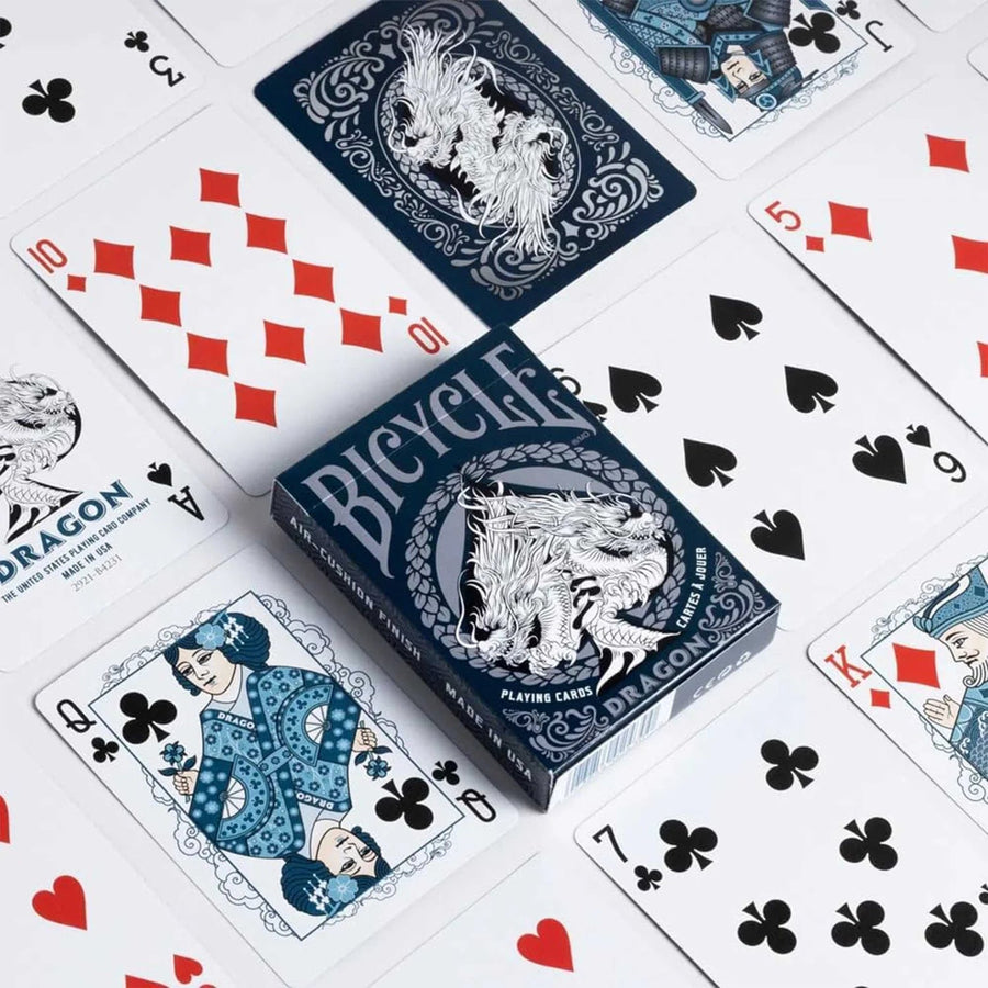 Bicycle Playing Cards: Blue Dragon - Gathering Games