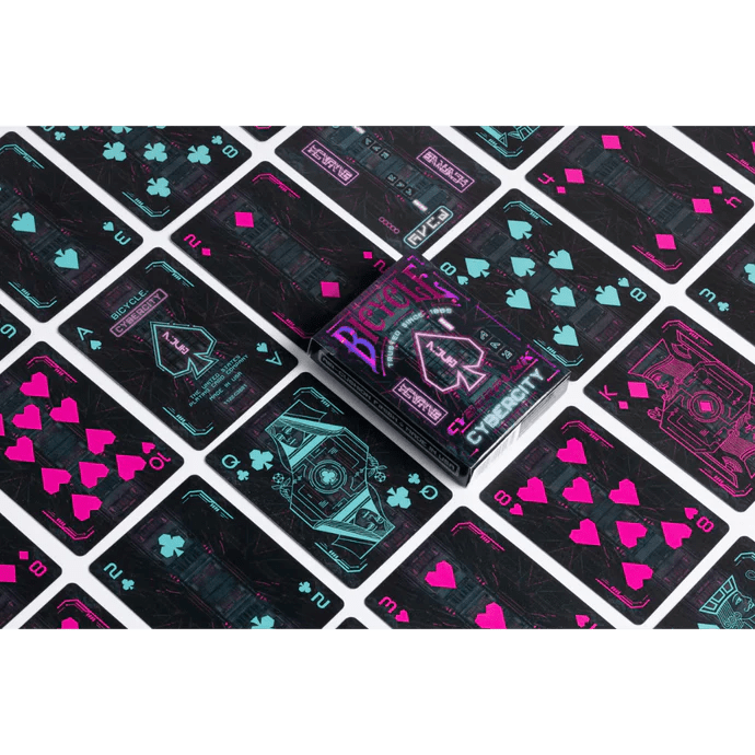 Bicycle Playing Cards: Cyberpunk Cybercity - Gathering Games