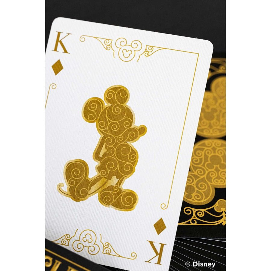 Bicycle Playing Cards: Disney Black and Gold Mickey - Gathering Games