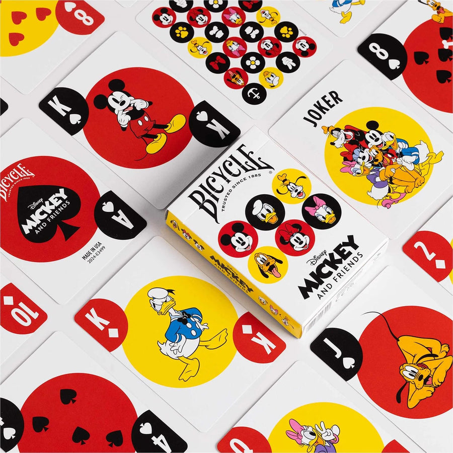 Bicycle Playing Cards: Disney Mickey & Friends - Gathering Games