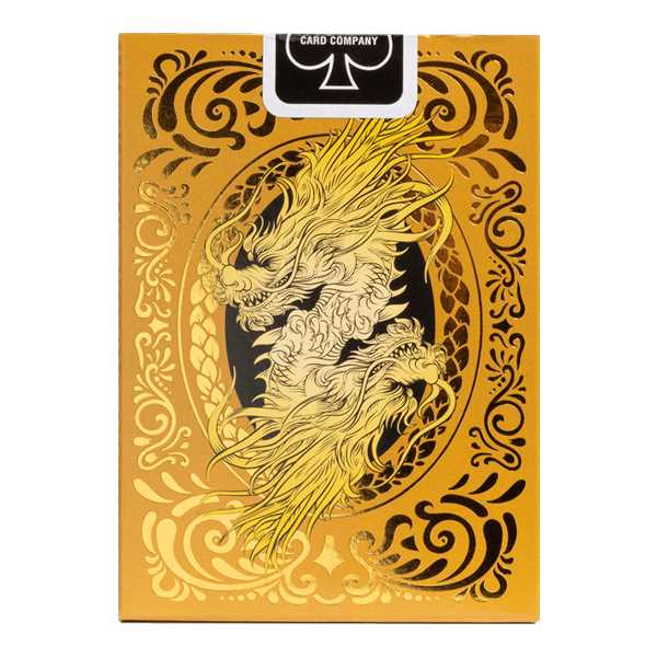 Bicycle Playing Cards: Gold Dragon - Gathering Games
