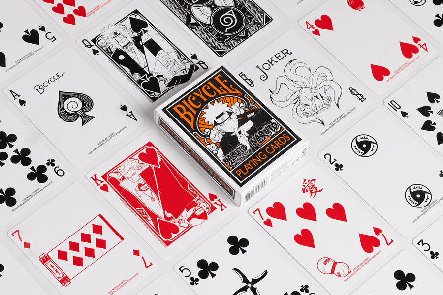Bicycle Playing Cards: Naruto - Gathering Games