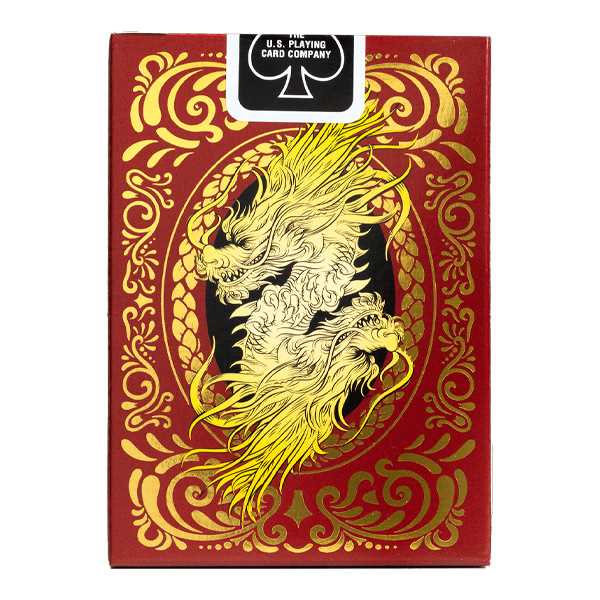 Bicycle Playing Cards: Red Dragon - Gathering Games