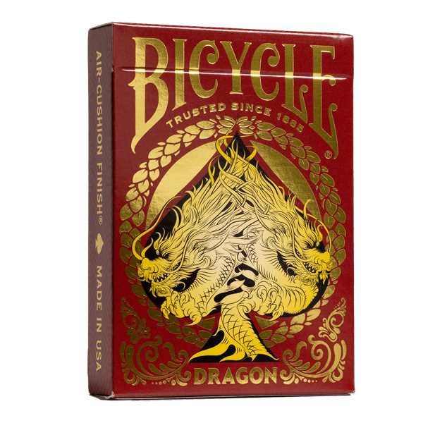 Bicycle Playing Cards: Red Dragon - Gathering Games
