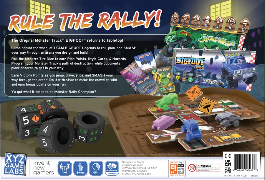 BIGFOOT - Roll & Smash - Gathering Games