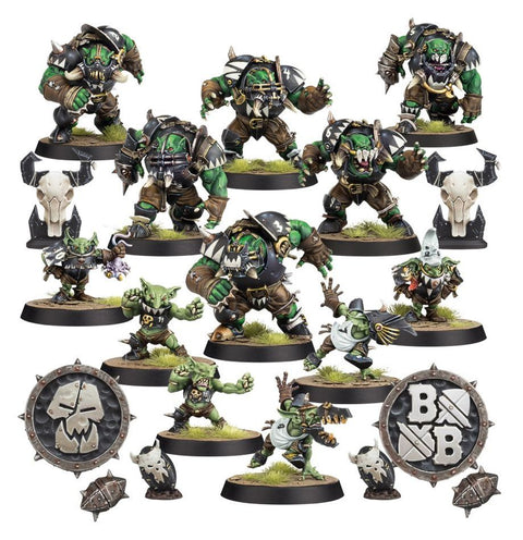 Blood Bowl: Black Orc Team - The Thunder Valley Greenskins - Gathering Games