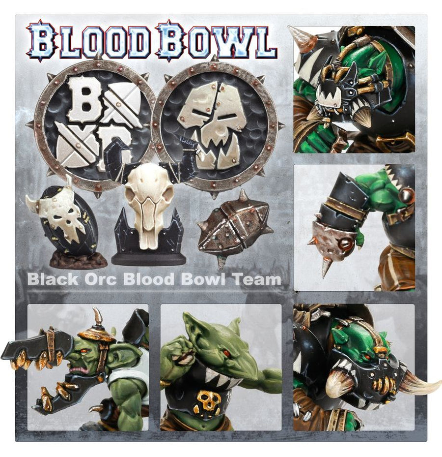 Blood Bowl: Black Orc Team - The Thunder Valley Greenskins - Gathering Games