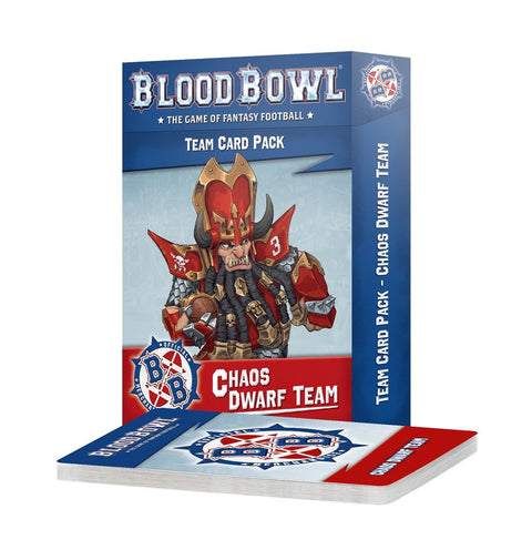 Blood Bowl: Chaos Dwarf Team Card Pack - Gathering Games