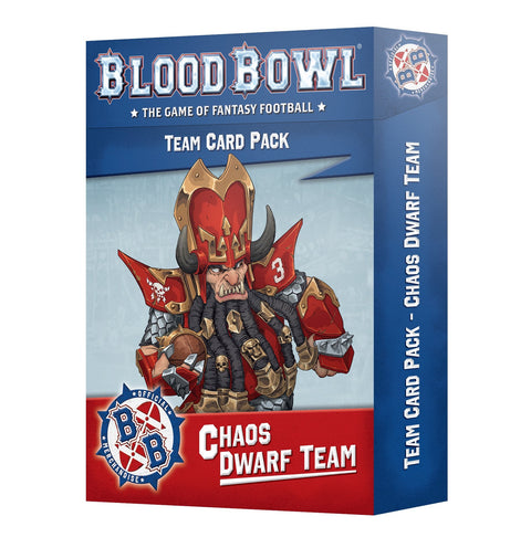 Blood Bowl: Chaos Dwarf Team Card Pack - Gathering Games