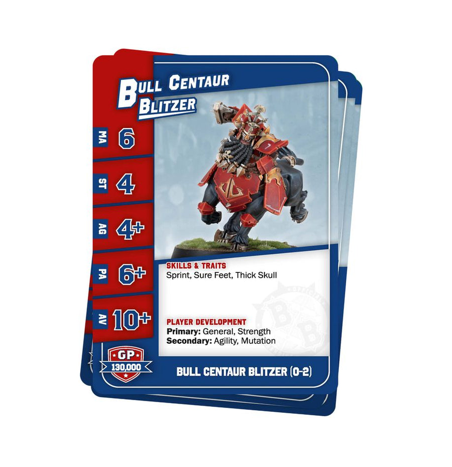 Blood Bowl: Chaos Dwarf Team Card Pack - Gathering Games