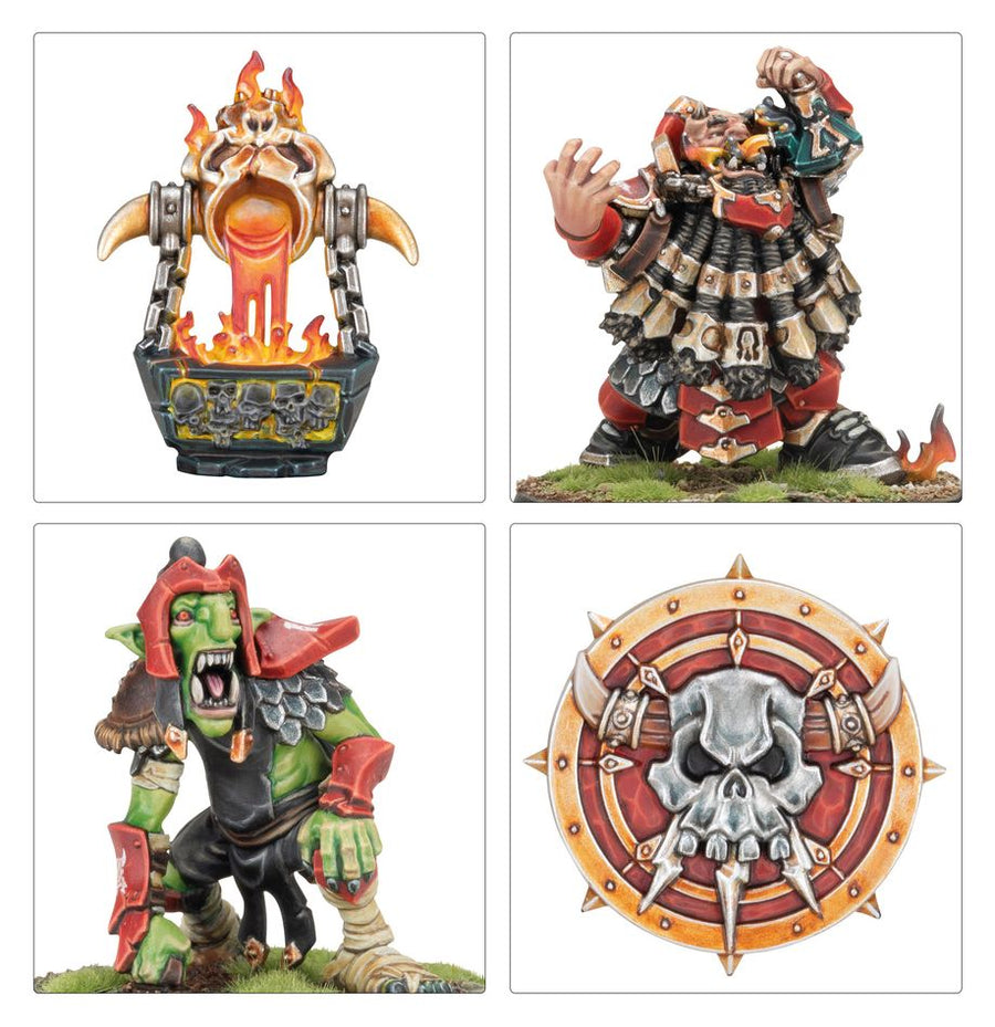 Blood Bowl: Chaos Dwarf Team - The Zharr - Naggrund Ziggurats - Gathering Games