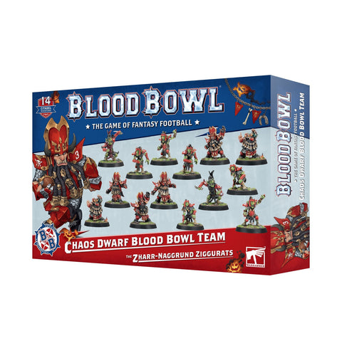 Blood Bowl: Chaos Dwarf Team - The Zharr - Naggrund Ziggurats - Gathering Games