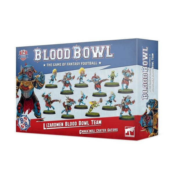 Blood Bowl: Lizardmen Team - Gwaka'Moli Crator Gators - 1