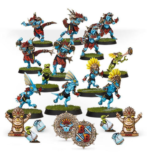 Blood Bowl: Lizardmen Team - Gwaka'Moli Crator Gators - Gathering Games