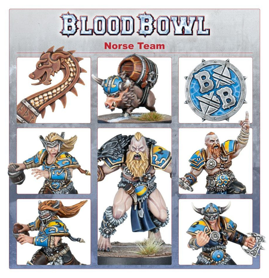 Blood Bowl: Norse Team - Norsca Rampagers - Gathering Games