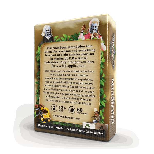 Board Royale: The Island - Mission Expansion Pack - 2
