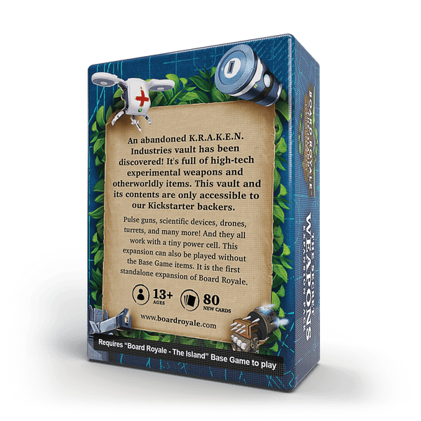 Board Royale: The Island - Secret Weapons Expansion Pack - 2