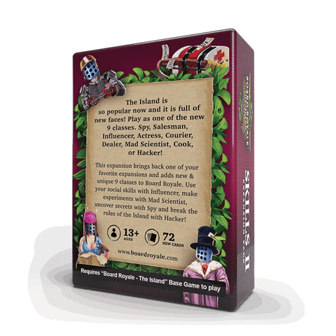Board Royale: The Island - Skills 2 Expansion Pack - Gathering Games