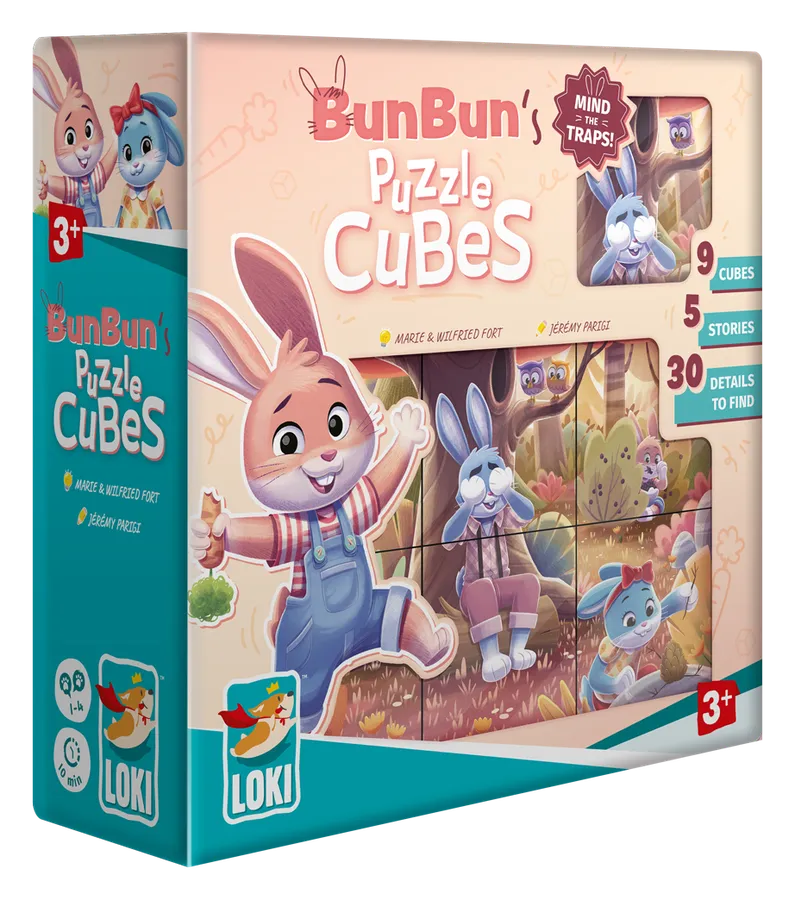 Bunbun's Puzzle Cubes - Gathering Games