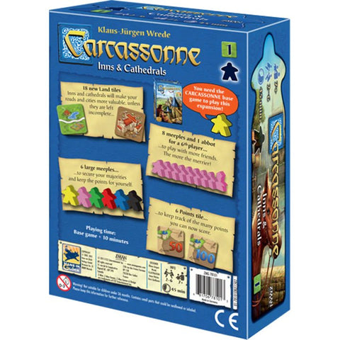 Carcassonne Expansion 1: Inns and Cathedrals - Gathering Games