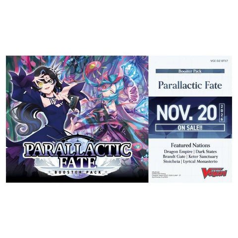 Cardfight!! Vanguard: Parallactic Fate Booster Box - Gathering Games