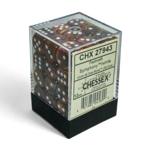 Chessex - 12mm D6 Dice Block - 2