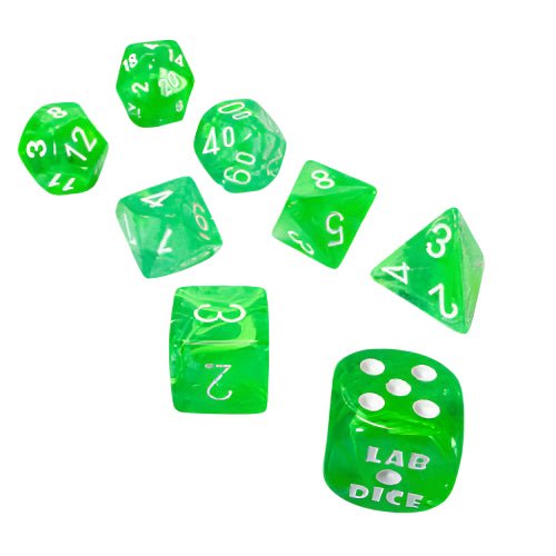 Chessex: Lab Dice 9 - Polyhedral 8 Dice Set - 3
