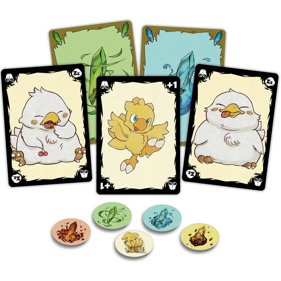 Chocobo's Crystal Hunt Deluxe - The Card Game - Gathering Games